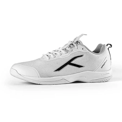 Image of HUNDRED Men&#039;s Infinity Pro Sneaker, White/Black, 9 UK