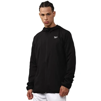 Image of Reebok ID Jacket Training jacket, Men&#039;s, Size: Large, Black