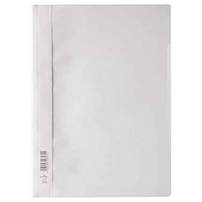 Image of Durable 252302 Clear View Folder Report File A4 PP, White Pack of 25