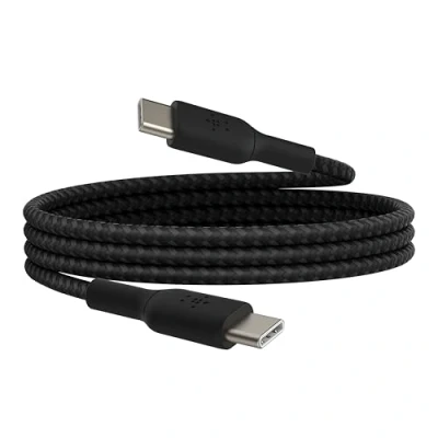 Image of Belkin Boost Charge USB C Braided Cable 1 Meter Black