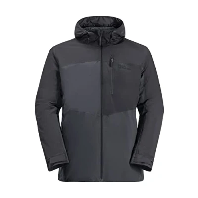 Image of Jack Wolfskin Feldberg 3In1 Men&#039;s Jacket, Ebony, XXL