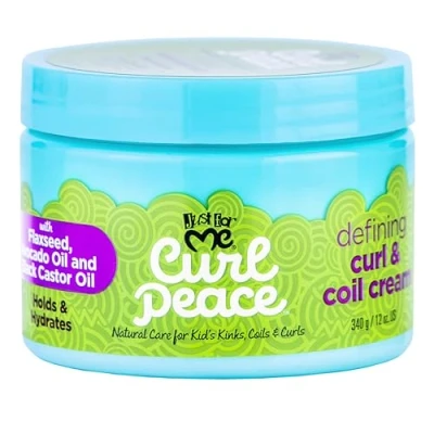 Image of Just for Me Curl Peace Defining &amp; Coil Hair Cream 12oz