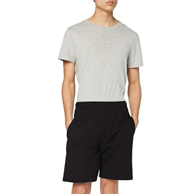 Image of Fruit of the Loom Men&#039;s Lightweight Shorts, Black, XXL UK