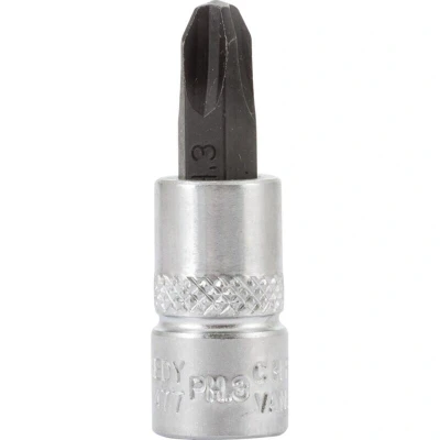 Image of Kennedy No.3 Phillips Screwdriver Socket Bit 1/4&quot; Square Drive