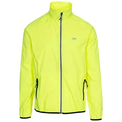Image of Trespass Unisex Men&#039;s Men s Retract Shell Jacket, White, UK