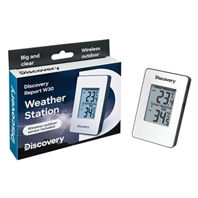 Image of Discovery Report W30 Wireless Weather Station Thermometer with Remote Sensor