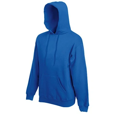 Image of Fruit of the Loom Men&#039;s Pull over Premium Hooded Sweat, Royal, XX Large