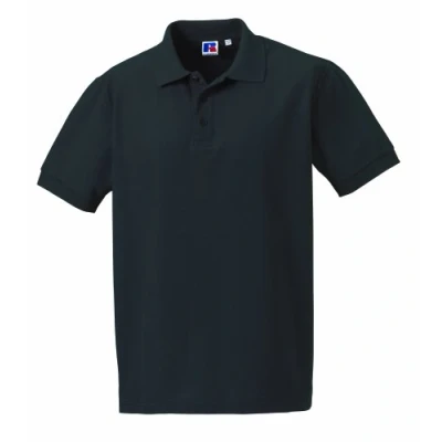 Image of Jerzees Russell Mens Ultimate Cotton Pique Polo Shirt Titanium M