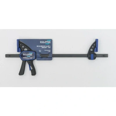 Image of Eclipse Professional Tools EOHBC12 Mini One Handed Bar Clamp 300mm (12&quot;)