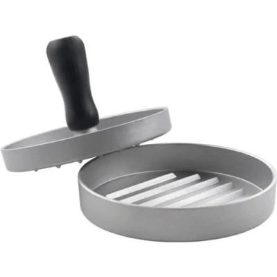 Image of Metaltex 251726000 Burger Press, Aluminum, Gray