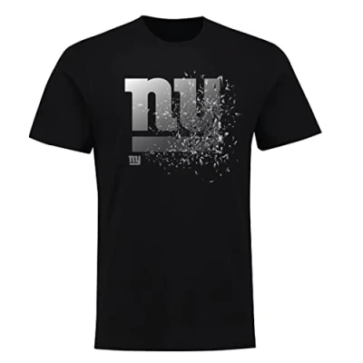 Image of Fanatics NFL New York Giants Shatter Graphic T Shirt Black Colour black, L