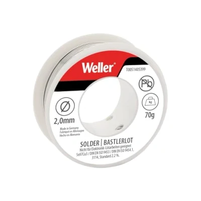 Image of WELLER Solder Wire SN97CU3 2MM 70G Lead Free