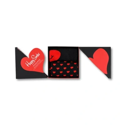 Image of Happy Socks 2 PACK Valentine GIFT SET Socks, Size: 7.5 11.5, Multi