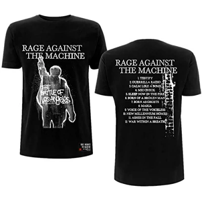Image of Rage Against The Machine Bola Album Cover Official Tee T Shirt Mens Unisex (XX Large) Black