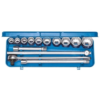 Image of Gedore Socket set 3/4&quot; 14 pcs UD 15/16 2&quot;