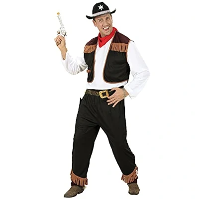 Image of Cowboy Costume Small for Wild West Dessert Mexican Fancy Dress