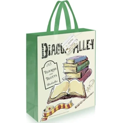 Image of Unique 23581 Harry Potter Large Plastic Bag Party 33 cm x 28 cm, Multicolour
