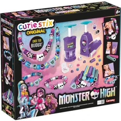 Image of Cutie Stix Monster High Creation Set Create You Own Jewellery and Accessories Arts &amp; Crafts Ages 6+