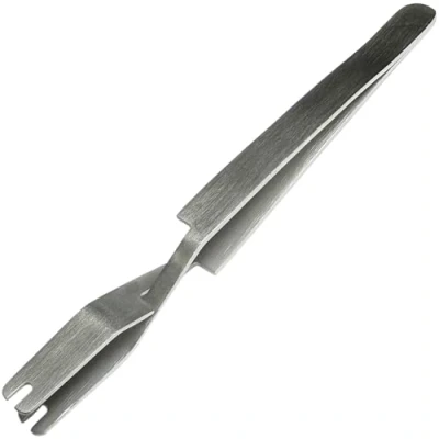 Image of 5&quot; EARRING REMOVAL TWEEZER steel lightweight repair tool jewellers