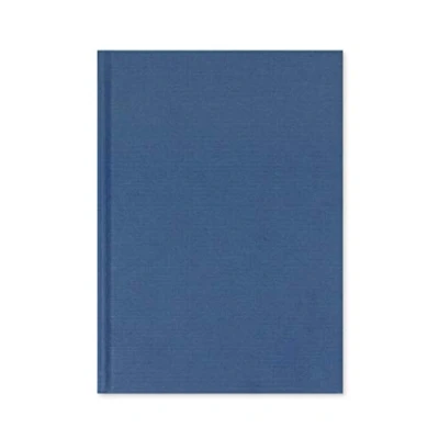 Image of Silvine A5 Hardback Casebound Manuscript Book, 192 pages Feint Ruled Blue, 217 x 154mm [Pack of 5]