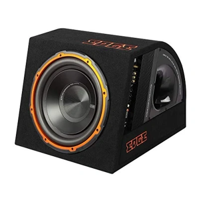 Image of Edge Car Audio 12 Inch Active Subwoofer EDB12A Bass Enclosure with built in amplifier