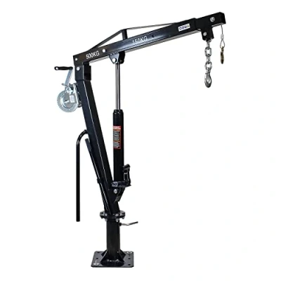 Image of Pickup Crane with 500 kg Loading Capacity, Powerful Winch and 360 Turning Range