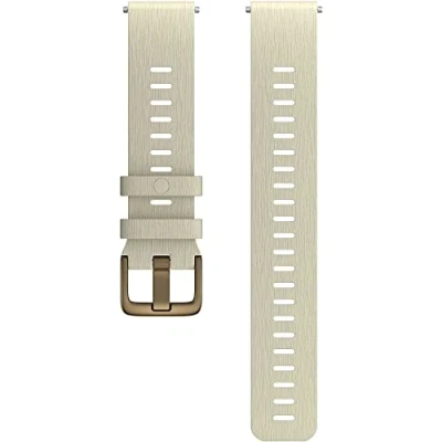 Image of Polar wristband 20mm silicon white S L (Pacer series)
