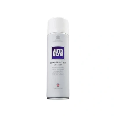 Image of Autoglym Bumper &amp; Trim Detailer, 450ml Car Restorer Instantsly Restores Colour and Sheen to Unpainted Bumpers Trims, White