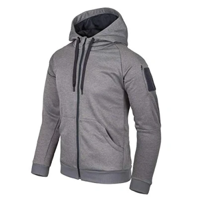 Image of Helikon Tex URBAN TACTICAL HOODIE (FullZip) GREY MELANGE L/Regular