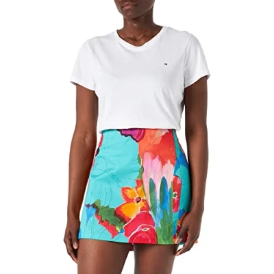 Image of Desigual Women&#039;s FAL_RODAS Skirt, Blue, S