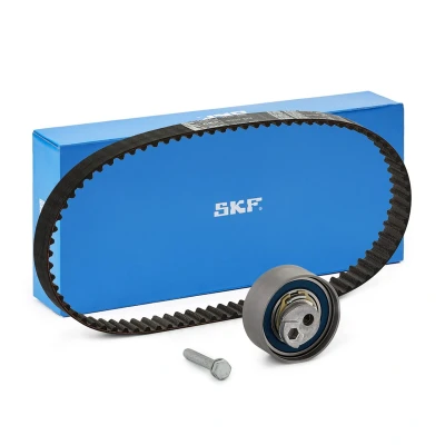 Image of VKM11332 Timing belt kit SKF VKMA 01332 83 with rounded tooth profile AUDI: A4 B8 Avant, A6 C6 A8 D3, VOLKSWAGEN: Touareg I