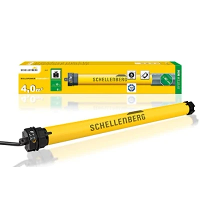 Image of Schellenberg Rollopower Tubular Motor, Standard and Premium, Mini Maxi, Orange, 20107