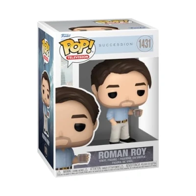 Image of Funko POP! TV: Succession Roman Roy Collectable Vinyl Figure Gift Idea Official Merchandise Toys for Kids &amp; Adults TV Fans Model Collectors and Display