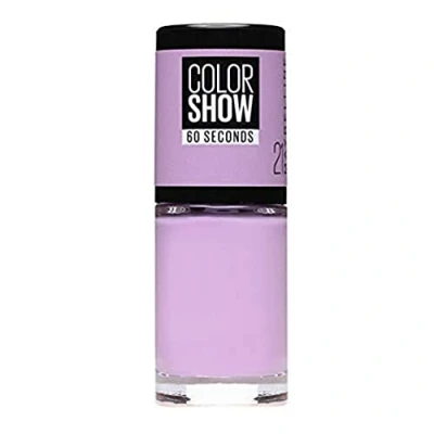 Image of Maybelline Color Show Nail Polish, 21 Lilac Wine, 7ml
