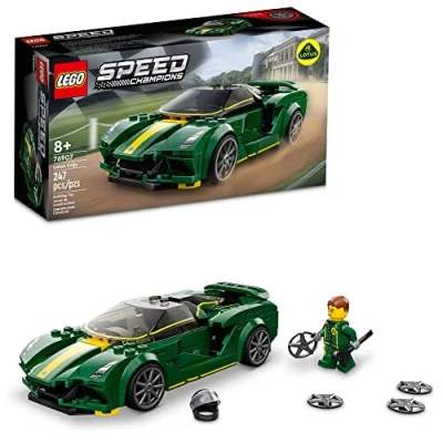 Image of LEGO Speed Champions Lotus Evija 76907 Car Model Building Kit; Cool Toy Hypercar for Kids and Fans Aged 8+ (247 Pieces)