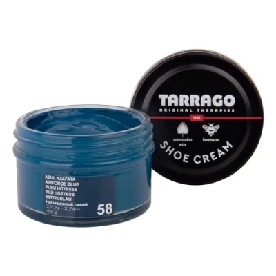 Image of Tarrago Shoe Cream Premium Polish for Ultimate Leather Nourishment, Shine and Protection Synthetic Shoes, Footwear, Bags Accesories 50 ml