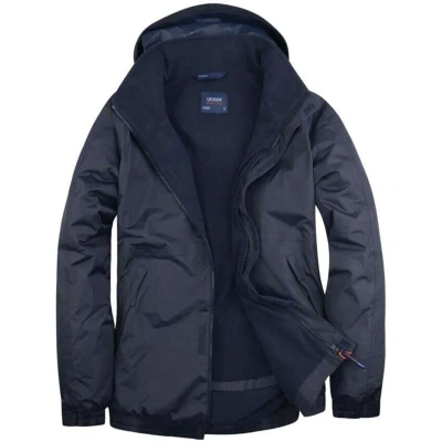 Image of Uneek Outdoor Jacket, Navy Blue (XL)
