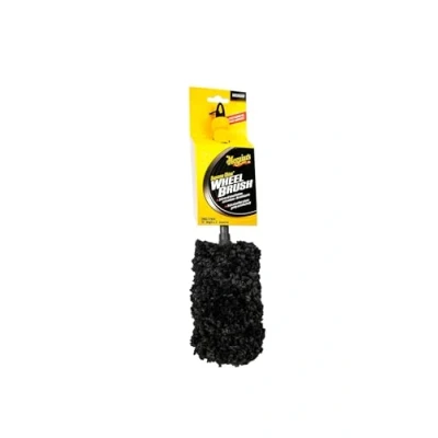 Image of Meguiar&#039;s X1902EU Supreme Microfibre Wheel Brush, Medium, Completely Safe Cleaning, Black