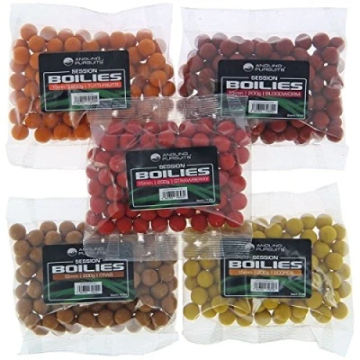 Image of Carp Fishing Boilies, 5 Assorted 200 Gram Packs From Angling Pursuits UK Made