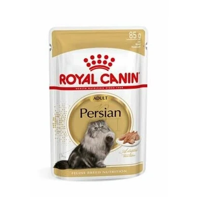 Image of Royal Canin Persian Adult in Gravy Wet Cat Food 85g (48 Pack)