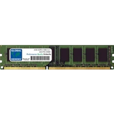 Image of 2GB DDR3 1066MHz PC3 8500 240 PIN DIMM MEMORY RAM COMPATIBLE WITH PC DESKTOPS/MOTHERBOARDS