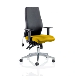 Image of Onyx Bespoke Colour Seat without Headrest Senna Yellow