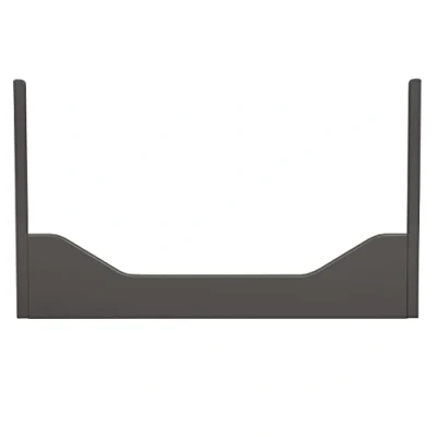 Image of CuddleCo Torsten Cot Conversion Rail Easily Convert your Troll Baby into a Day Bed Scandi Nursery (Grey)