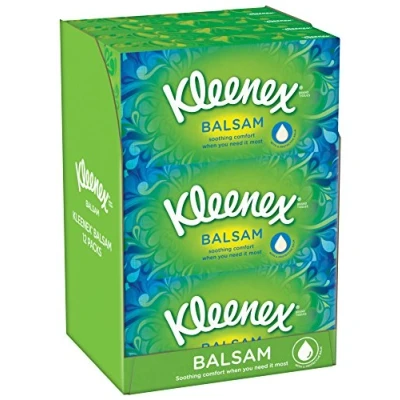 Image of Kleenex Balsam Tissues Pack of 12
