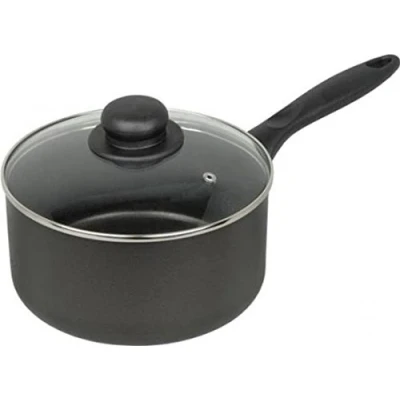 Image of Bronze Collection Non Stick Sauce Pan and Lid, 18 cm