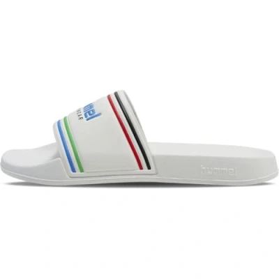 Image of Hummel Mules, Size: 360, White multicolor shoes