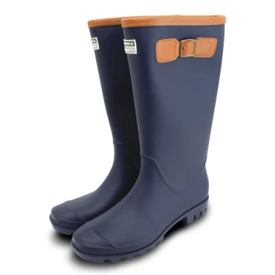 Image of Town &amp; Country Fleeced Lined Burford Navy Size 12