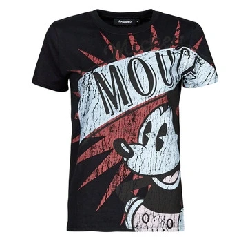 Image of Desigual Women&#039;s TS_Mickey Boom T Shirt, Black, S