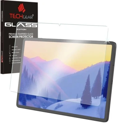 Image of TECHGEAR Anti Glare Galaxy Tab S9 FE 10.9&quot; 2023 MATTE Glass Edition, Tempered Screen Protector [9H Toughness] [Scratch Resistant] [No Bubble] Made For Samsung SM X510 / X516