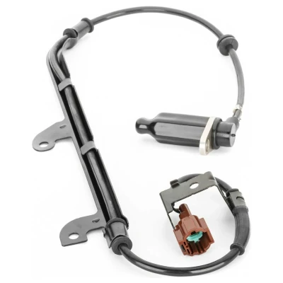 Image of 479012Y000 ABS Sensor HELLA 6PU 230 040 491 Rear Axle with holder Inductive 2 pin connector